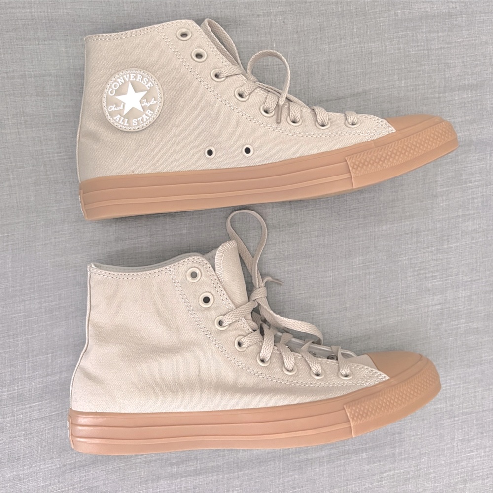 Brand New Converse Chuck Taylor High Tops, M 8.5 / W 10.5 - Picture 5 of 9